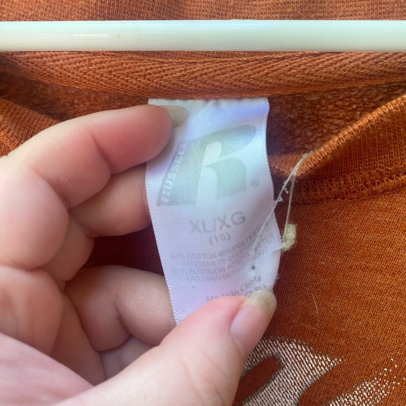 Russell ut longhorn sweatshirt xl - Picture 2 of 3